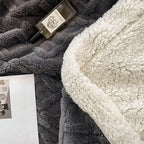 Fleece Blanket Reversible Ultra Soft Lightweight