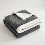 Fleece Blanket Reversible Ultra Soft Lightweight