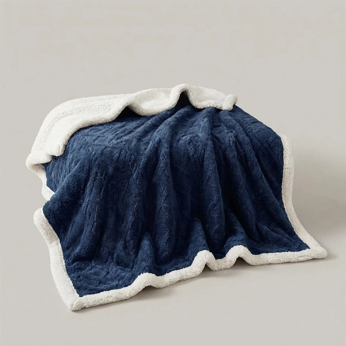 Fleece Blanket Reversible Ultra Soft Lightweight