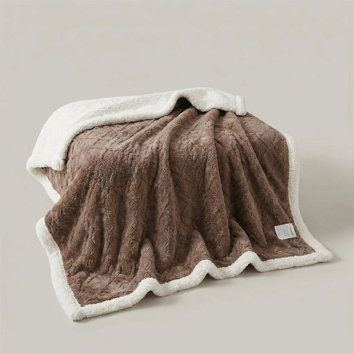 Fleece Blanket Reversible Ultra Soft Lightweight