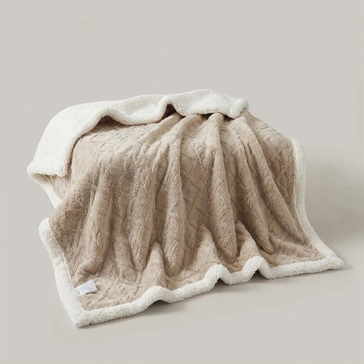 Fleece Blanket Reversible Ultra Soft Lightweight