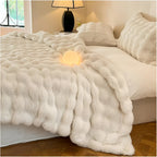Fleece Blanket Soft Polyester Lightweight Machine Washable