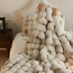 Fleece Blanket Soft Polyester Lightweight Machine Washable