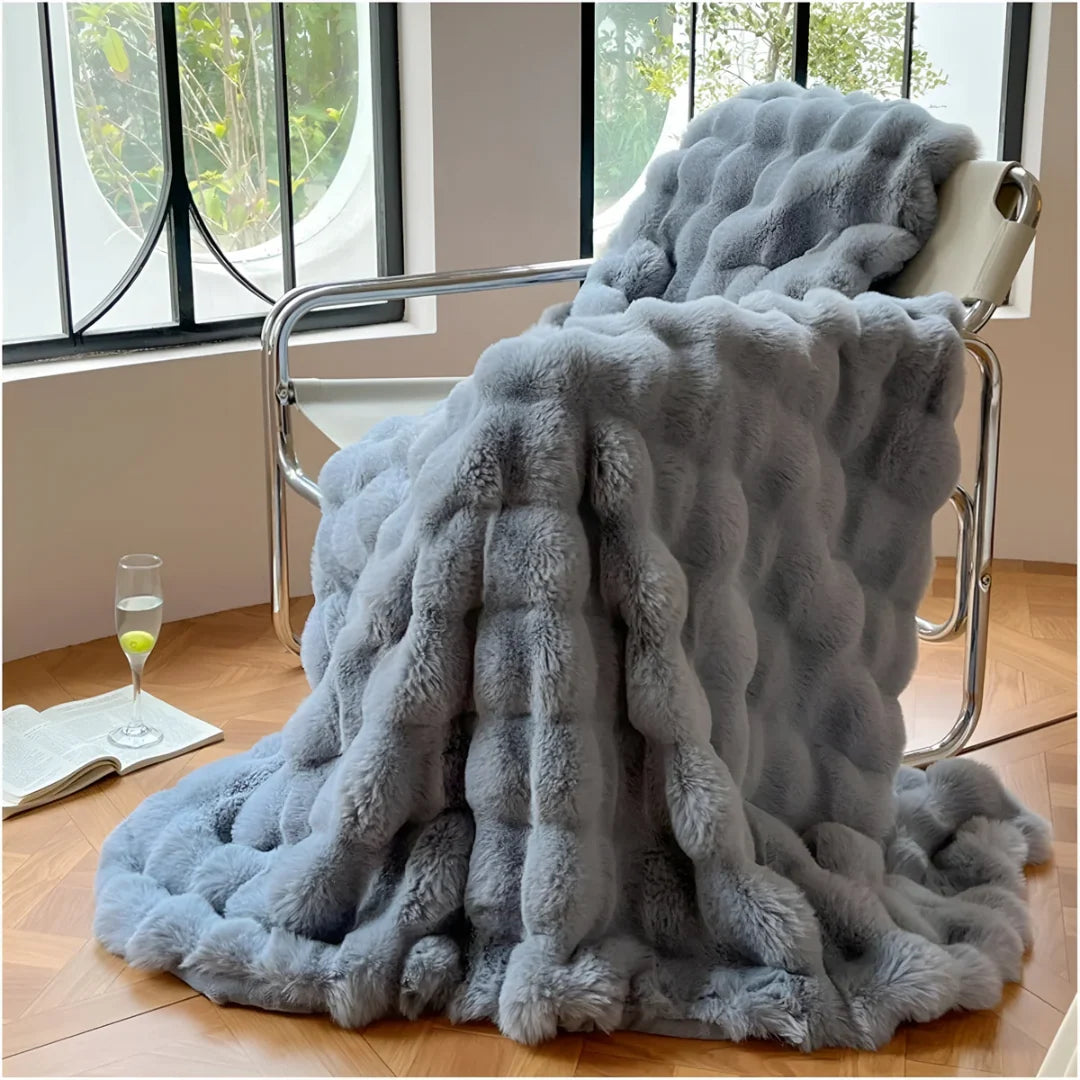 Fleece Blanket Soft Polyester Lightweight Machine Washable