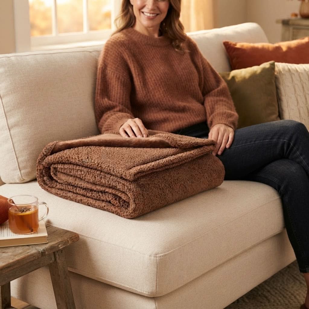 Fleece Blanket Soft & Waterproof Easy-Care