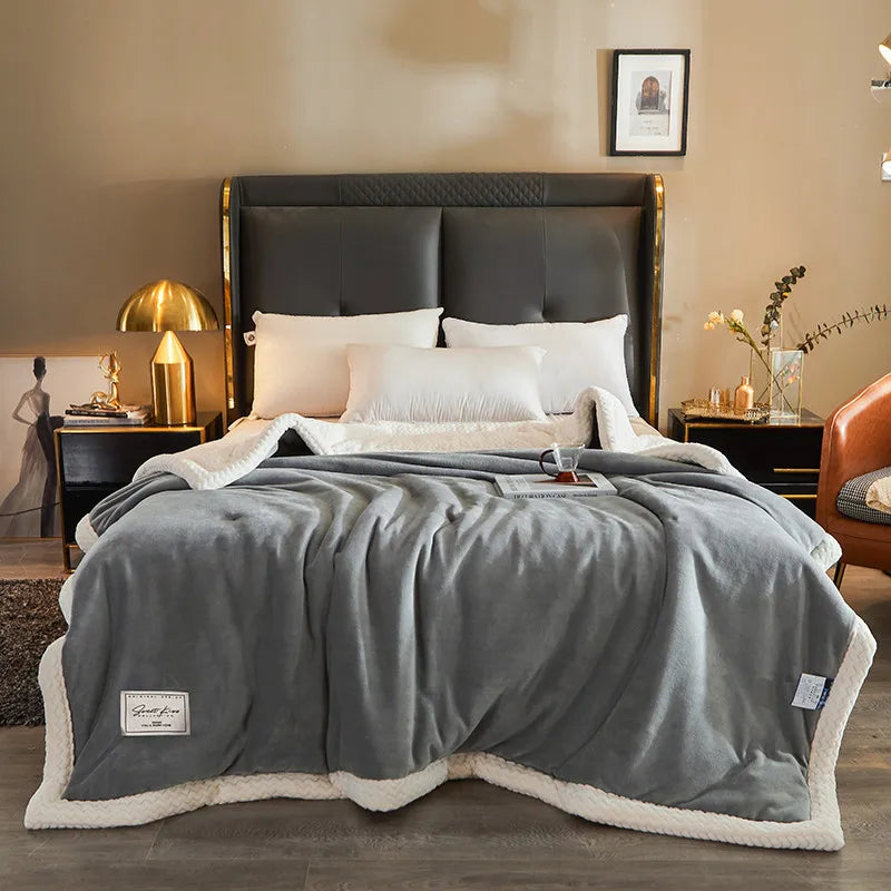 Fleece Blanket Ultra-Soft Lightweight Machine Washable