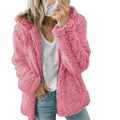 Fleece Coat Teddy Fleece Full Zipper Side Pockets