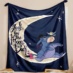Fleece Throw Blanket 100% Polyester Flannel Machine Washable