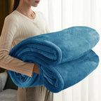 Fleece Throw Blanket Extra-Soft Plush Machine Washable & Lightweight