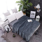 Fleece Throw Blanket Extra-Soft Plush Machine Washable & Lightweight