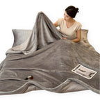 Fleece Throw Blanket Soft Polyester Patchwork Machine Washable
