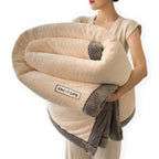 Fleece Throw Blanket Soft Polyester Patchwork Machine Washable