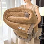 Fleece Throw Blanket Soft Polyester Patchwork Machine Washable
