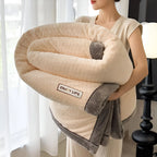 Fleece Throw Blanket Soft Polyester Patchwork Machine Washable