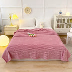 Fleece Throw Blanket Ultra-Soft Microfiber Lightweight & Warm