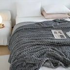 Fleece Throw Soft Breathable Machine Washable