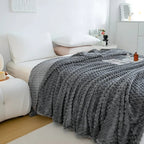 Fleece Throw Soft Breathable Machine Washable