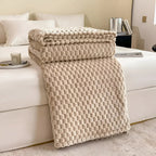 Fleece Throw Soft Breathable Machine Washable