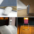 Flexible Clip & Dimmable Reading Light (USB Rechargeable)