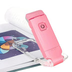 Flexible Clip & Dimmable Reading Light (USB Rechargeable)