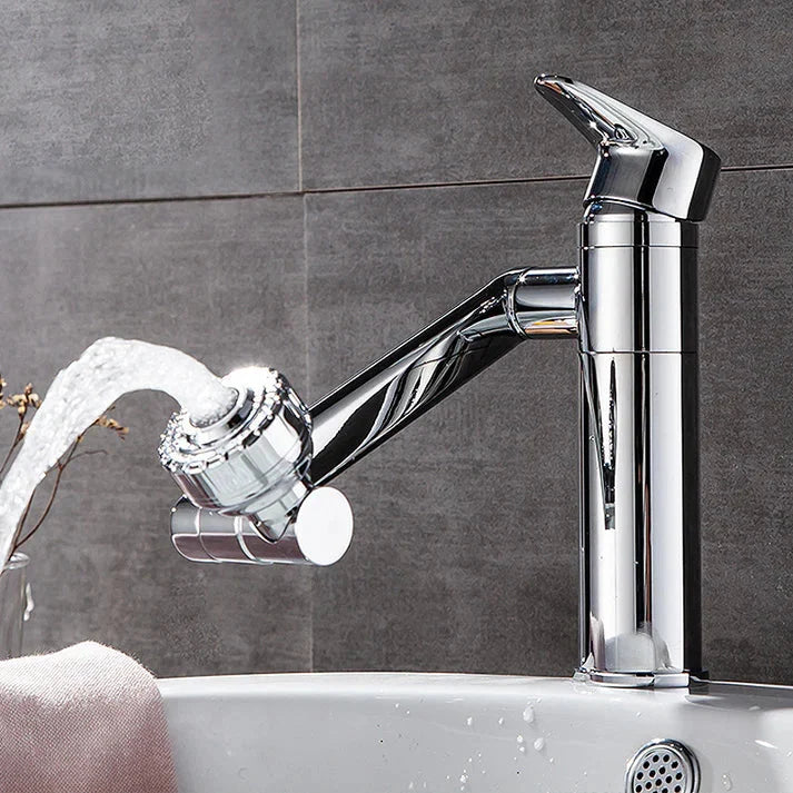 Flexible Faucet Spout 1080 Degree Rotation Water-Saving Universal Fit