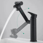Flexible Faucet Spout 1080 Degree Rotation Water-Saving Universal Fit