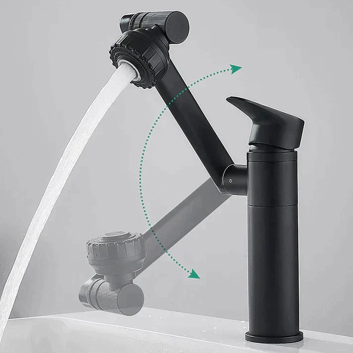 Flexible Faucet Spout 1080 Degree Rotation Water-Saving Universal Fit