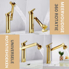 Flexible Faucet Spout 1080 Degree Rotation Water-Saving Universal Fit