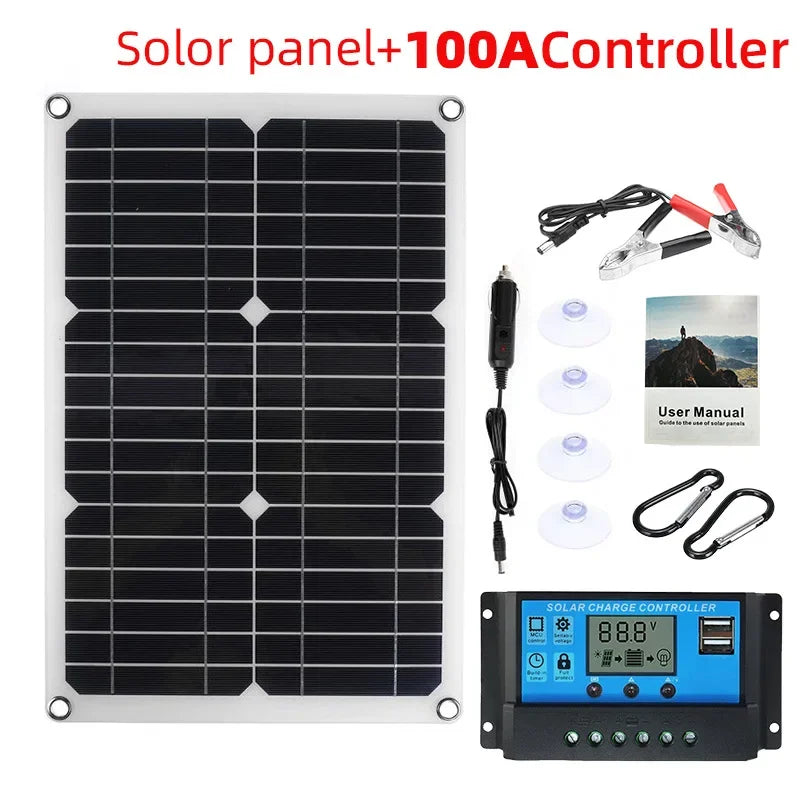 Flexible Solar Panel 30W Monocrystalline Dual USB