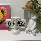 Flip Clock Retro Automatic & Silent Large Readable Digits