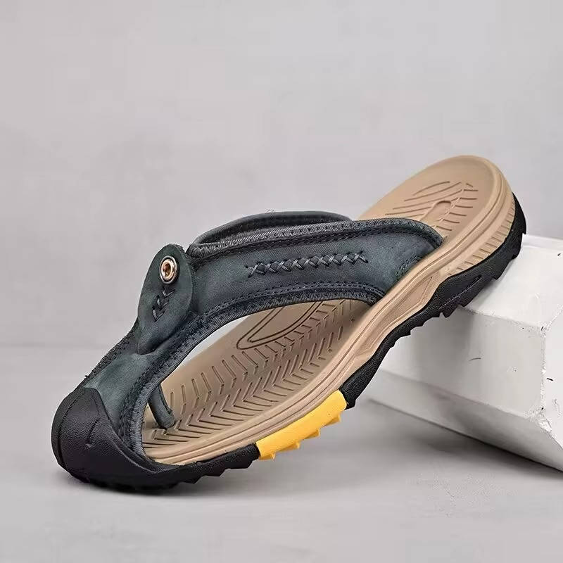 Flip Flops Closed Toe Nonslip Rubber Sole