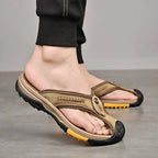 Flip Flops Closed Toe Nonslip Rubber Sole