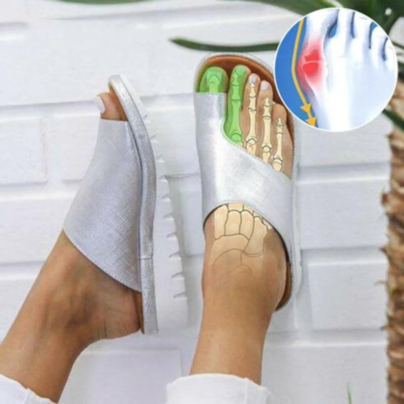 Flip Flops Orthopedic Anatomical Footbed & Wide Toe Separator