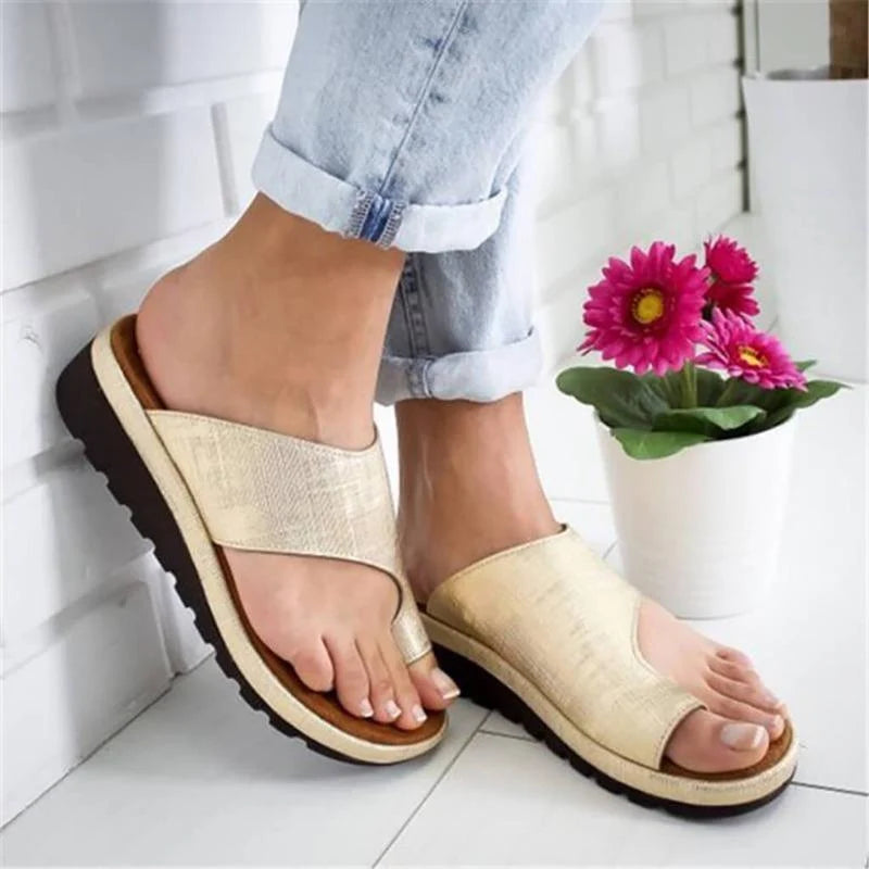 Flip Flops Orthopedic Anatomical Footbed & Wide Toe Separator