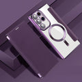 Flip Phone Case Magnetic RFID Blocking Ring Holder