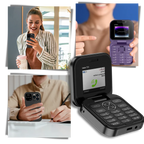 Flip Phone Dual-SIM Pocket-Sized All-Day Battery