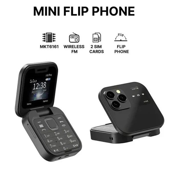 Flip Phone Dual SIM Tactile Keypad Long Battery