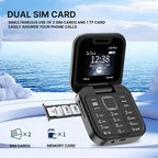 Flip Phone Dual SIM Tactile Keypad Long Battery