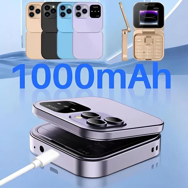 Flip Phone Dual SIM Tactile Keypad Long Battery