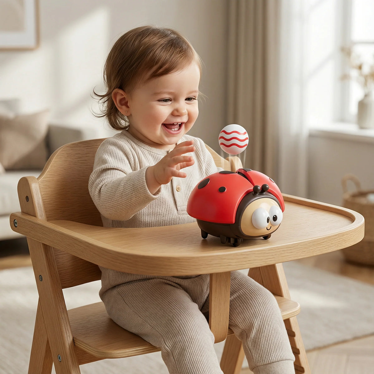 Floating Balloon Toy Single Button Battery Operated