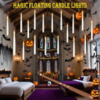 Floating Candles 20 Pack Flameless Wand Remote & Timer