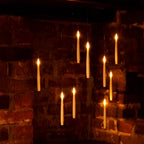 Floating LED Candle Set Flameless Wand Remote