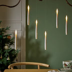 Floating LED Candle Set Flameless Wand Remote