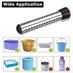 Floating Pool Heater 3000W Fast Heating Stainless Steel