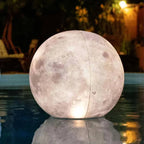 Floating Pool Light Solar-Powered Waterproof Full Moon