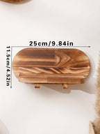 Floating Shelf Solid Wood Wall-Mounted Space-Saving