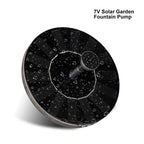 Floating Solar Fountain Cordless Quiet