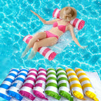 Floating Water Mattress Inflatable Lightweight Portable