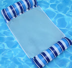 Floating Water Mattress Inflatable Lightweight Portable