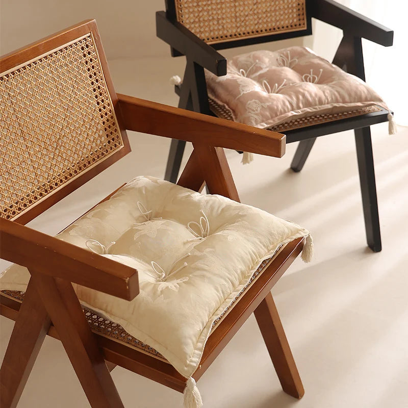 Floor Cushion Quilted Jacquard Softly Padded